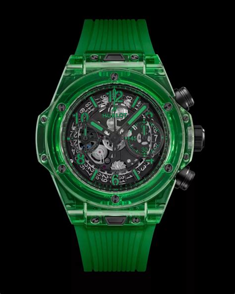 hublot unico green saxem review